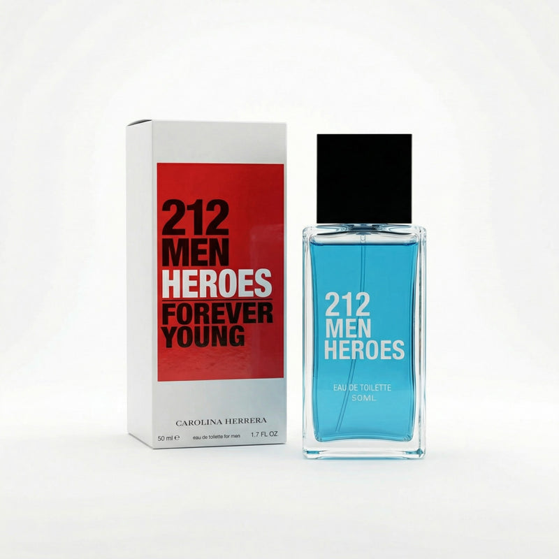 Inspiração - 212 Men Heroes Forever Young