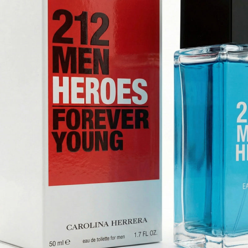 Inspiração - 212 Men Heroes Forever Young